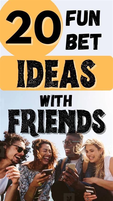 bet loss ideas|50 Fun Bets to Make With Friends (And Good .